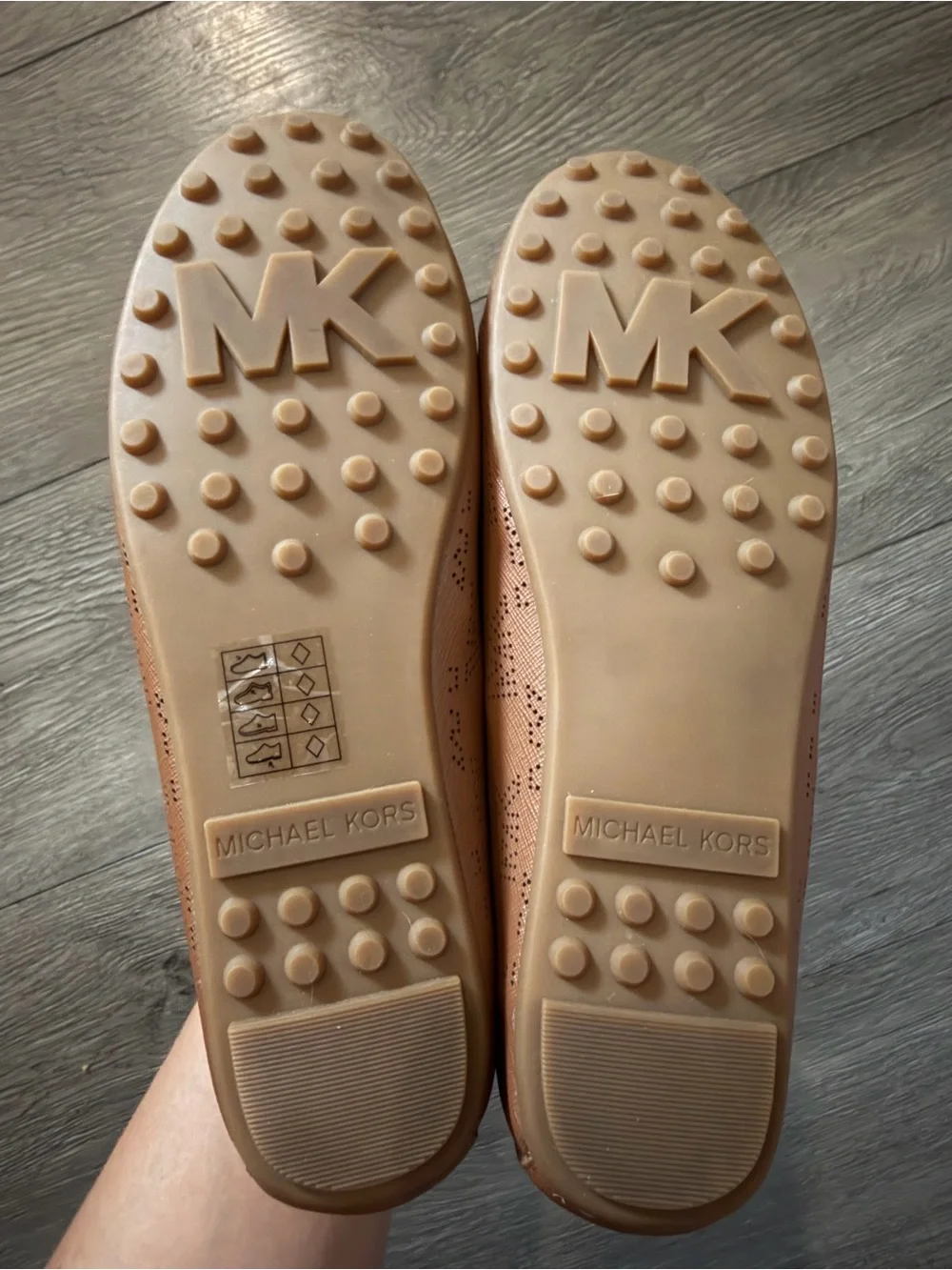Michael Kors Women’s size 7.5 brown moccasin flats